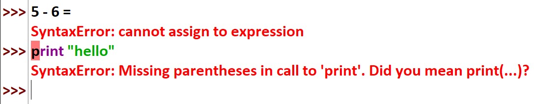 python-Syntax-error