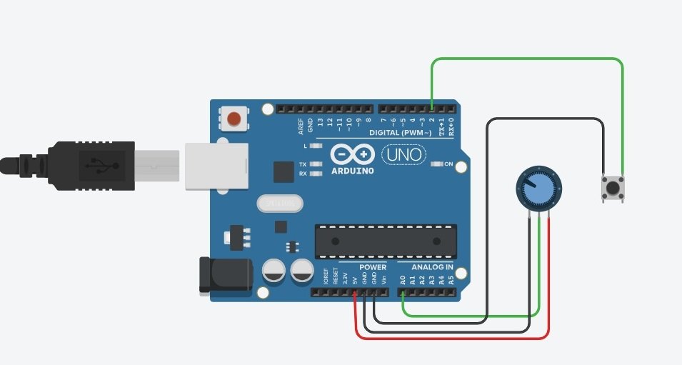 Arduino Circuit Diagram analog and digital sensors