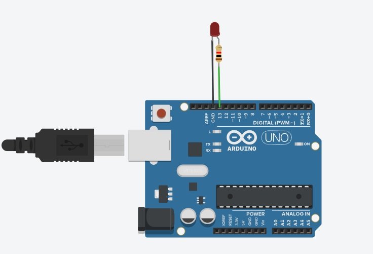 Arduino LED Circuit Diagram