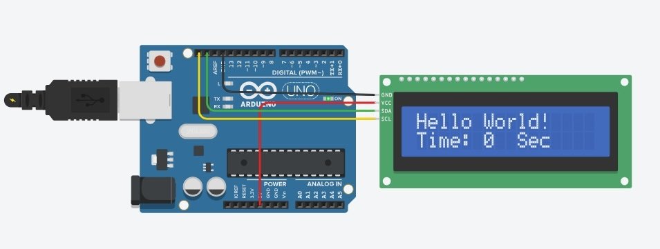 Arduino Liquid Crystal Display Circuit Diagram