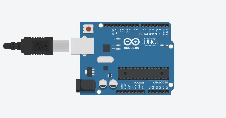 Arduino Serial Monitor Circuit Diagram 