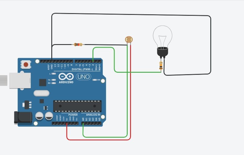Street Light LDR Circuit Diagram